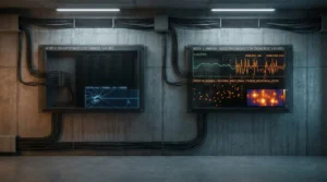 A power outage forces a reset. Noise forces degradation. We measured the cognitive cost of intermittent interruptions against total blackouts.